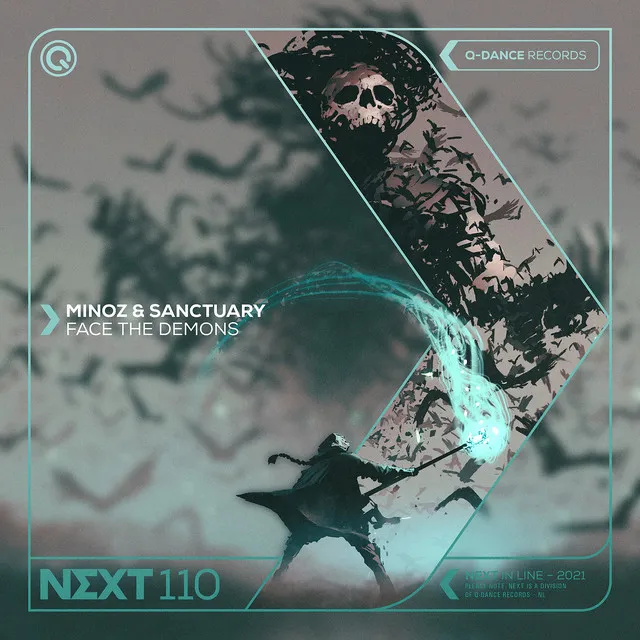 Face The Demons by Sanctuary, Minoz - Hardstyle cover art