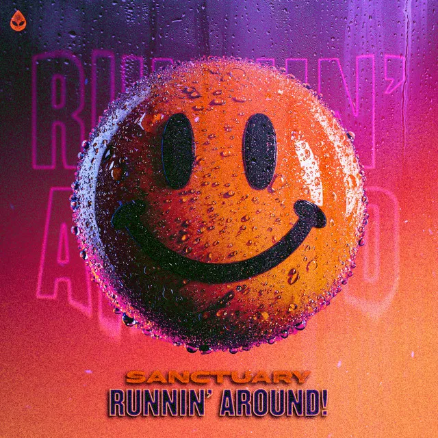 RUNNIN' AROUND! by Sanctuary - Hardstyle cover art