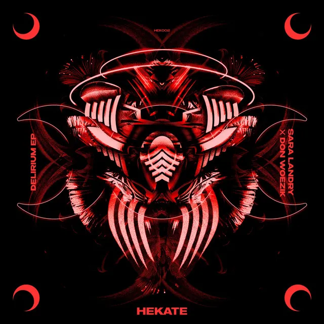 Delirium by Sara Landry, Don Woezik - Hard Techno cover art