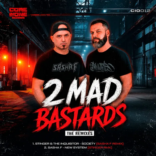 New System - Stinger Remix by Sasha F, Stinger - Hardstyle cover art