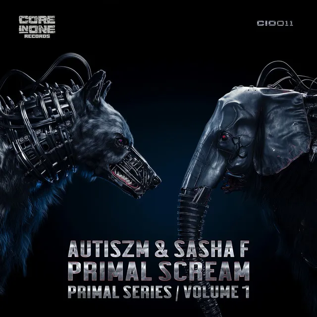 Primal Scream by Sasha F, Autiszm - Hardstyle cover art