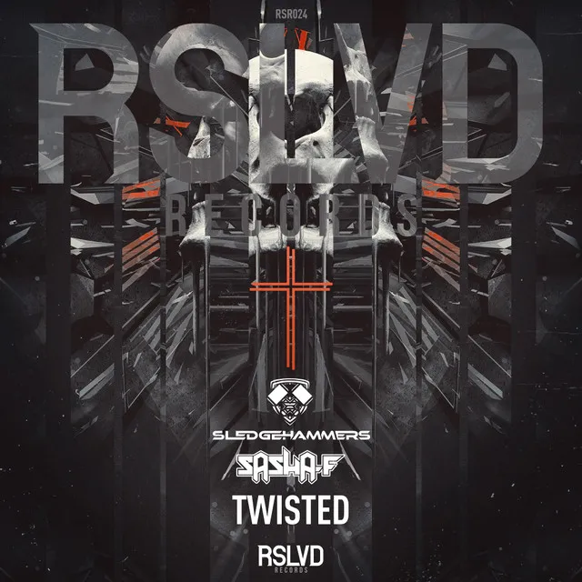 Twisted by Sasha F, Sledgehammers - Hardstyle cover art