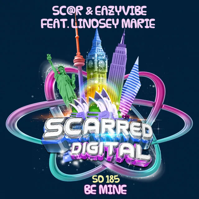 Be Mine by Sc@r, Eazyvibe, Lindsey Marie - Happy Hardcore cover art
