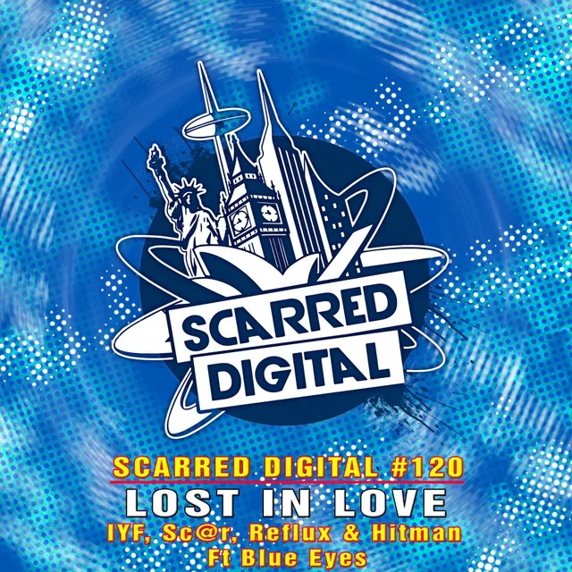 Lost In Love by Sc@r, IYF, Blue Eyes, Reflux, Hitman - Happy Hardcore cover art
