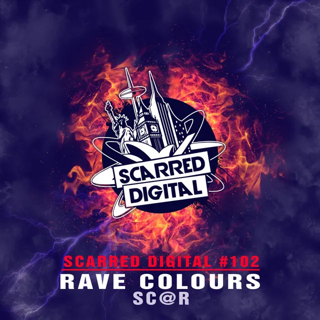 Rave Colours by Sc@r - Happy Hardcore cover art