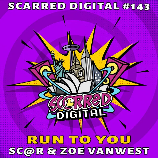 Run To You by Sc@r, Zoe Van West - Happy Hardcore cover art