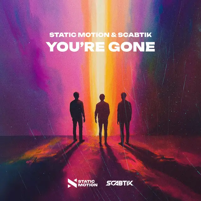 You're Gone by Scabtik, Static Motion - Hardstyle cover art