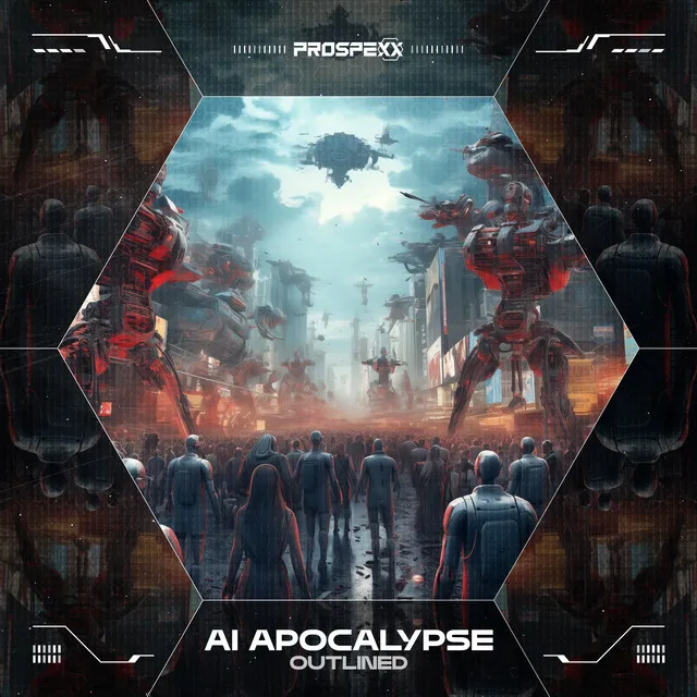 AI Apocalypse by Scantraxx, Outlined - Hardstyle cover art
