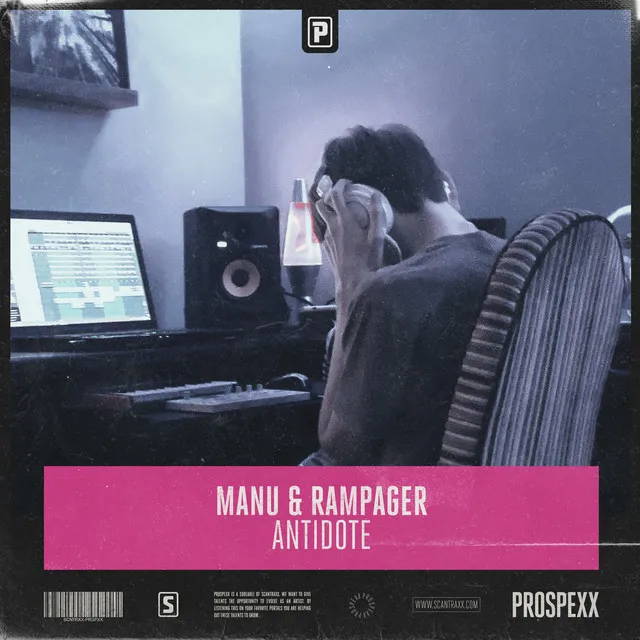 Antidote by Scantraxx, MANU, Rampager - Hardstyle cover art