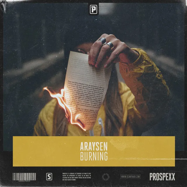 Burning by Scantraxx, Araysen - Hardstyle cover art