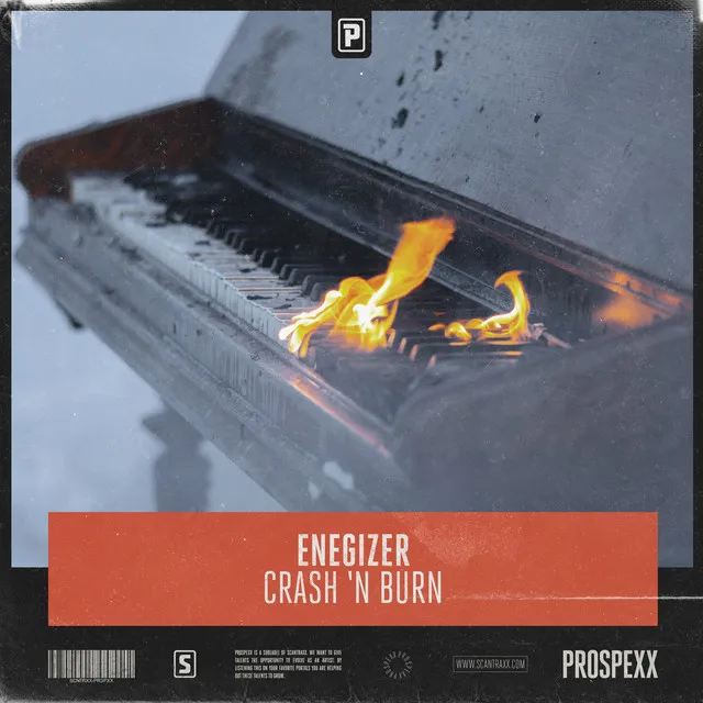 Crash 'N Burn by Scantraxx, Enegizer - Hardstyle cover art