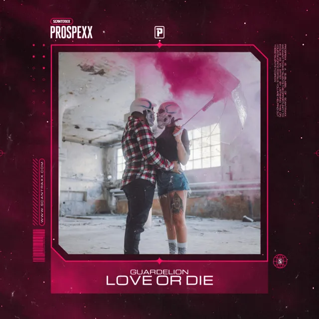 Love Or Die by Scantraxx, Guardelion - Hardstyle cover art