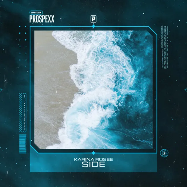 Side by Scantraxx, Karina Rosee - Hardstyle cover art