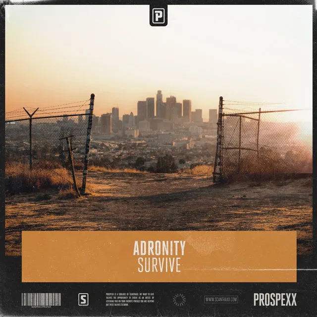 Survive by Scantraxx, Adronity - Hardstyle cover art