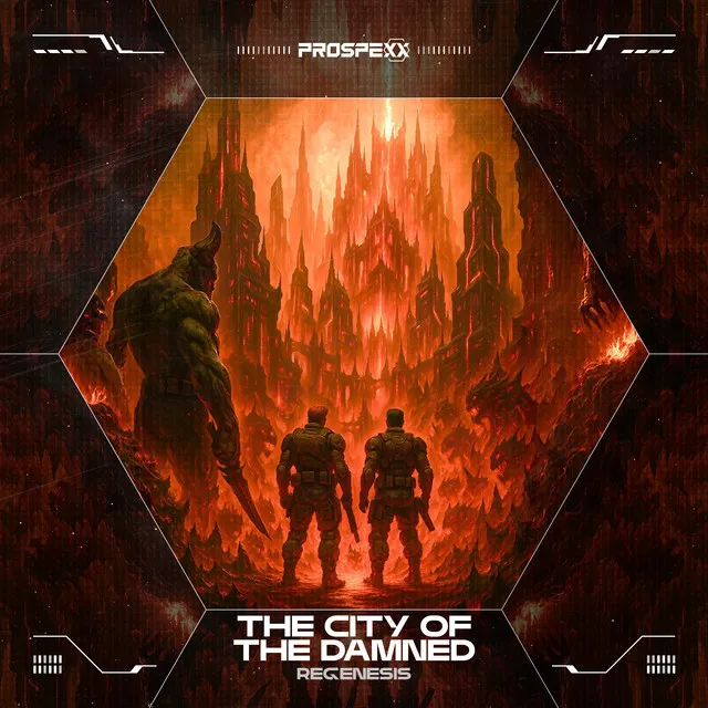 The City Of The Damned by Scantraxx, Regenesis - Hardstyle cover art