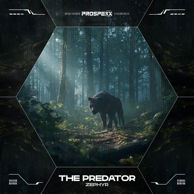 The Predator by Scantraxx, Zephyr - Hardstyle cover art