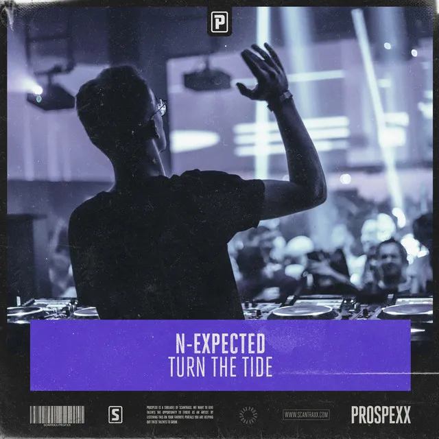 Turn The Tide by Scantraxx, N-Expected - Hardstyle cover art