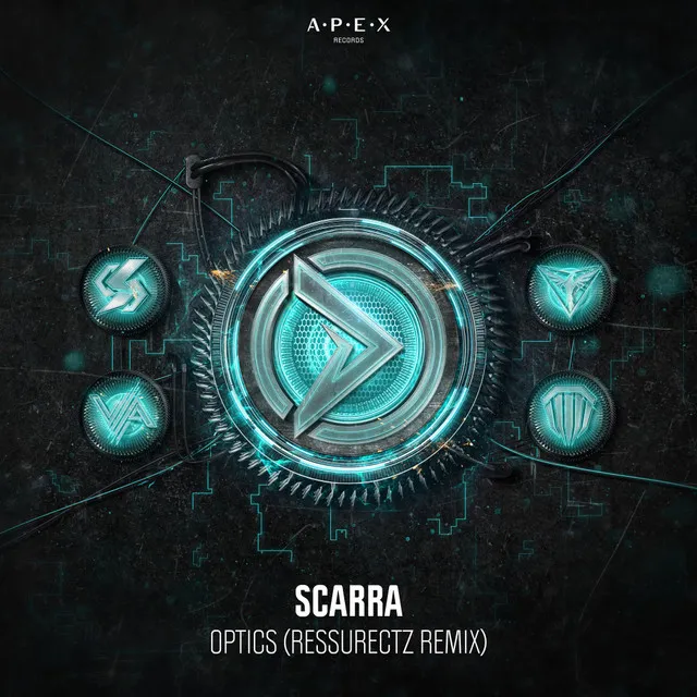 Optics - Ressurectz Remix by Scarra, Ressurectz - Rawstyle cover art