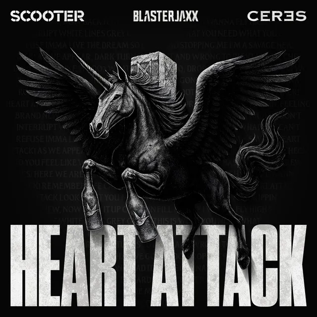 Heart Attack by Scooter, Blasterjaxx, CERES - Hardstyle cover art
