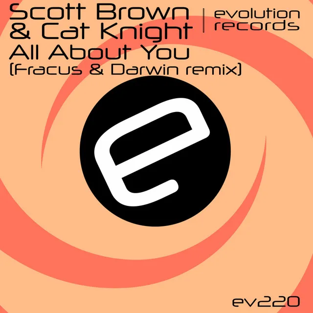 All About You - Fracus & Darwin Remix by Scott Brown, Fracus & Darwin, Cat Knight - Happy Hardcore cover art