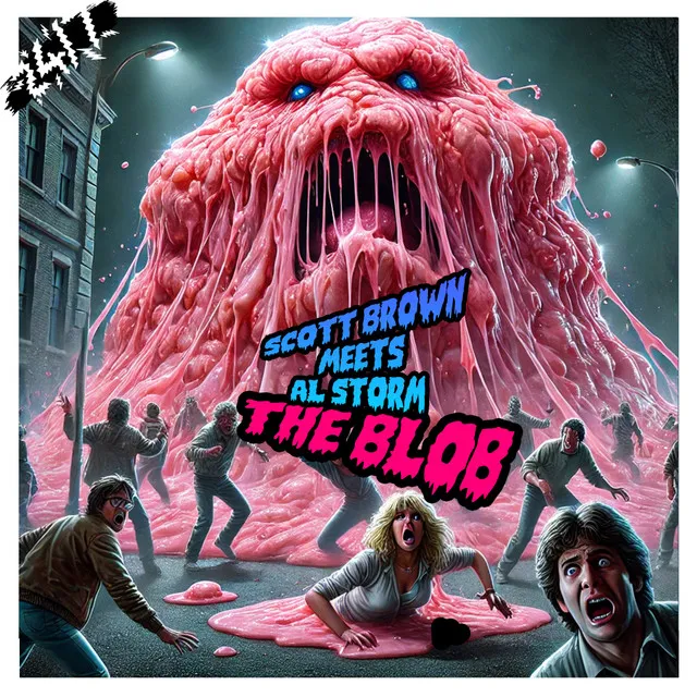 The Blob by Scott Brown, Al Storm - Happy Hardcore cover art