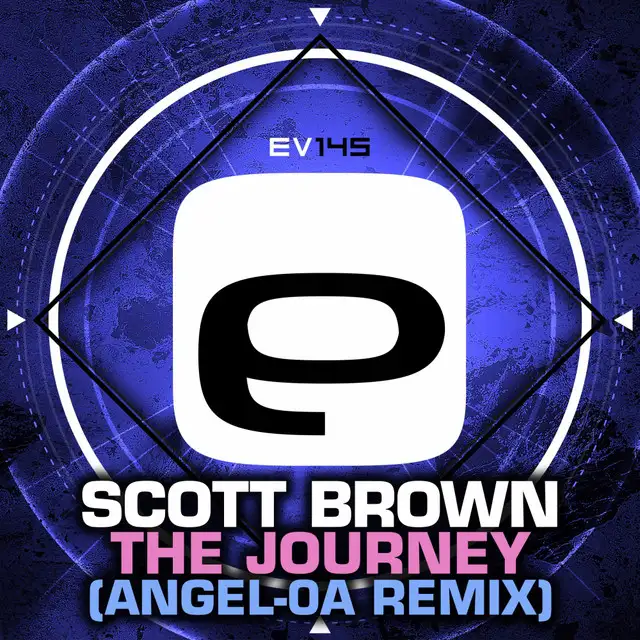 The Journey - Angel-0A Remix by Scott Brown, Angel-0A - Happy Hardcore cover art