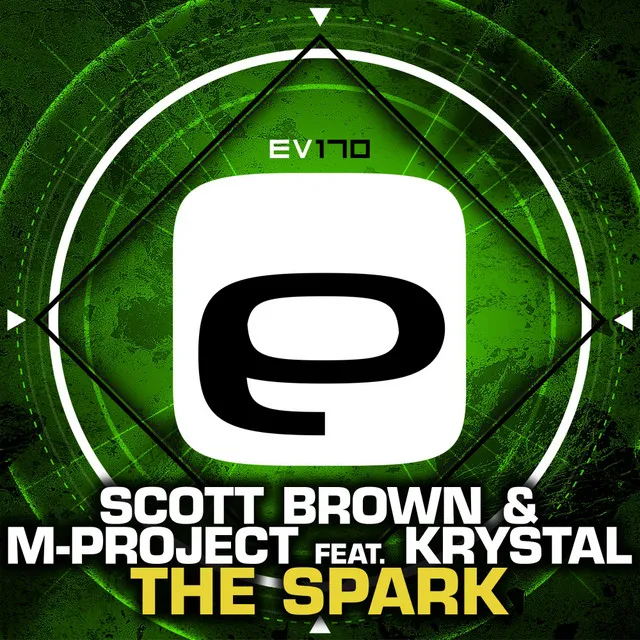 The Spark by Scott Brown, M-Project, Krystal - Happy Hardcore cover art