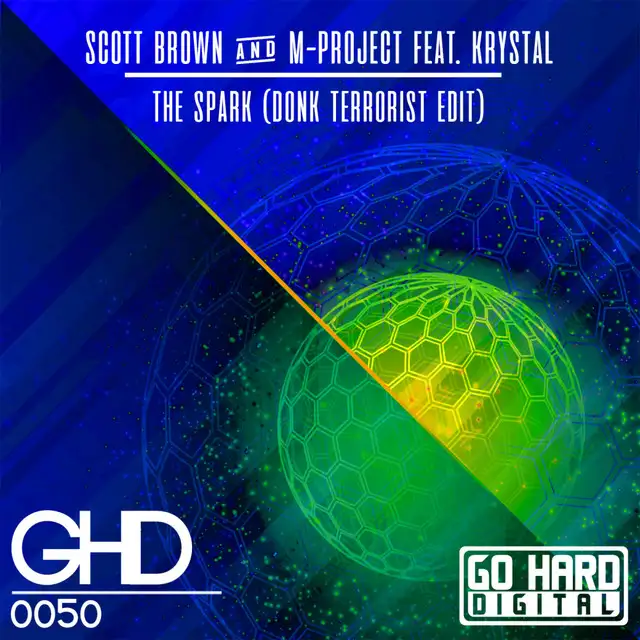 The Spark - Donk Terrorist Remix by Scott Brown, M-Project, Krystal, Donk Terrorist - Happy Hardcore cover art