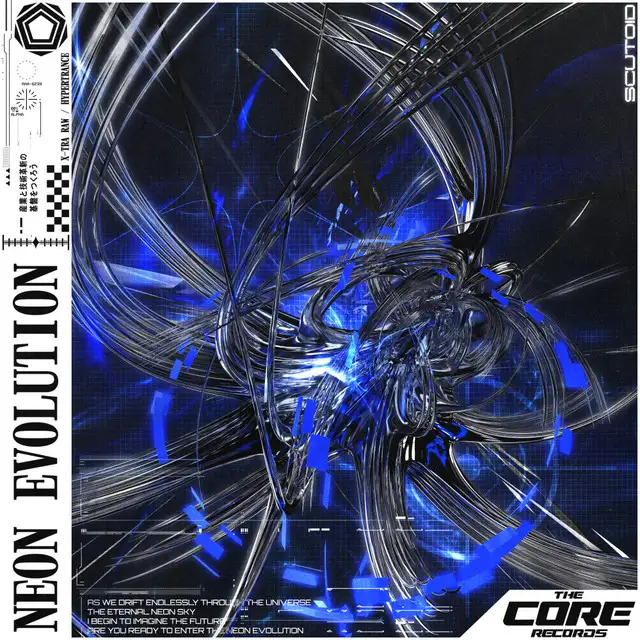 NEON EVOLUTION by Scutoid - Hardstyle cover art