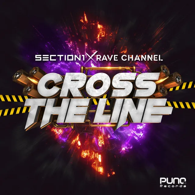 Cross the Line - Original Mix by Section 1, Rave Channel - Hardstyle cover art