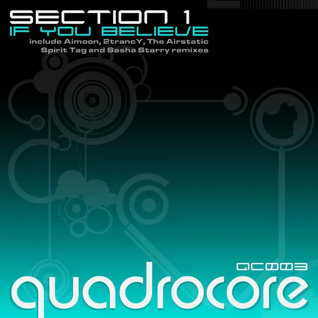 If You Believe - Sasha Starry Dubstep Remix by Section 1 - Hardstyle cover art