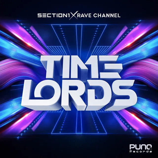 Timelords by Section 1, Rave Channel - Hardstyle cover art