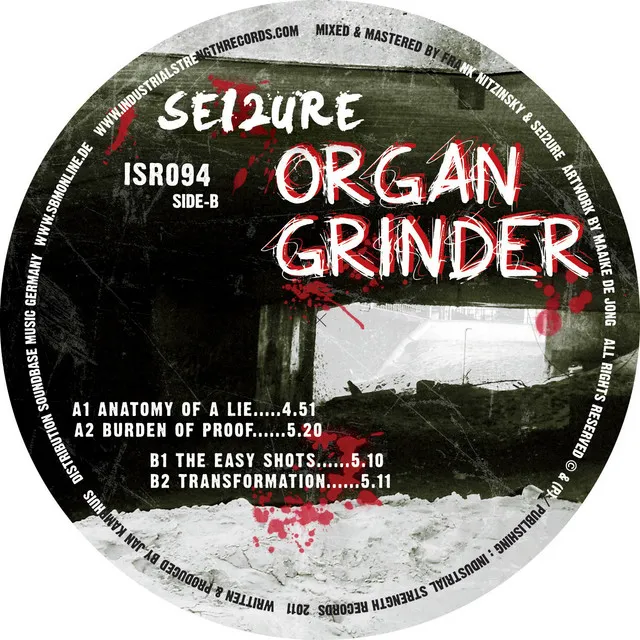 Burden of Proof by Sei2ure - Hardcore cover art