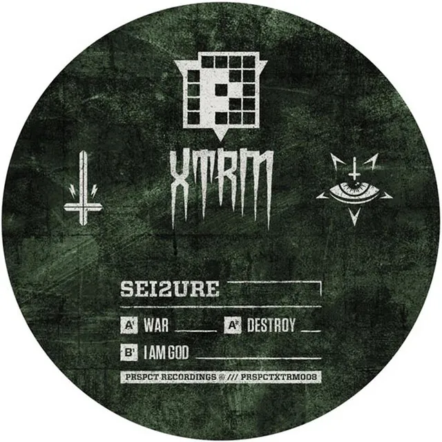 I Am God by Sei2ure - Hardcore cover art