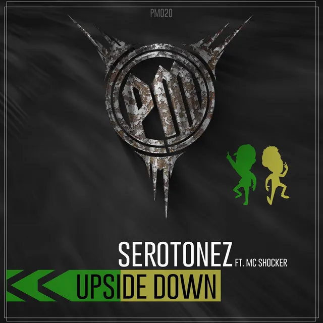 Upside Down by Serotonez, MC Shocker - Frenchcore cover art