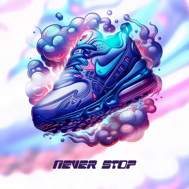 Never Stop by Sghenny - Frenchcore cover art