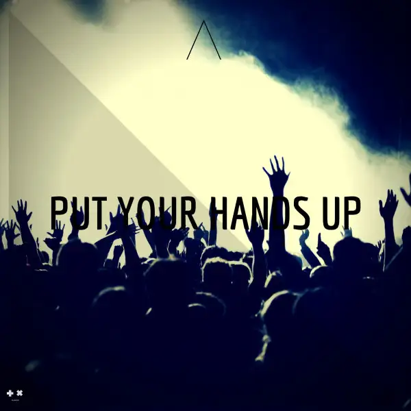 Put Your Hands Up (Instrumental Radio Edit) by Shiraz Javed - Hardstyle cover art