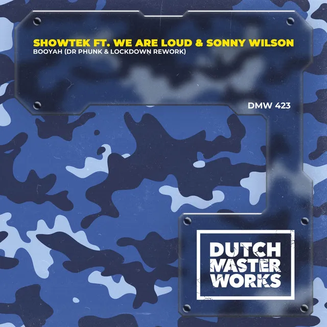 Booyah - Dr Phunk & Lockdown Rework by Showtek, Dr Phunk, Lockdown, We Are Loud, Sonny Wilson - Hardstyle cover art