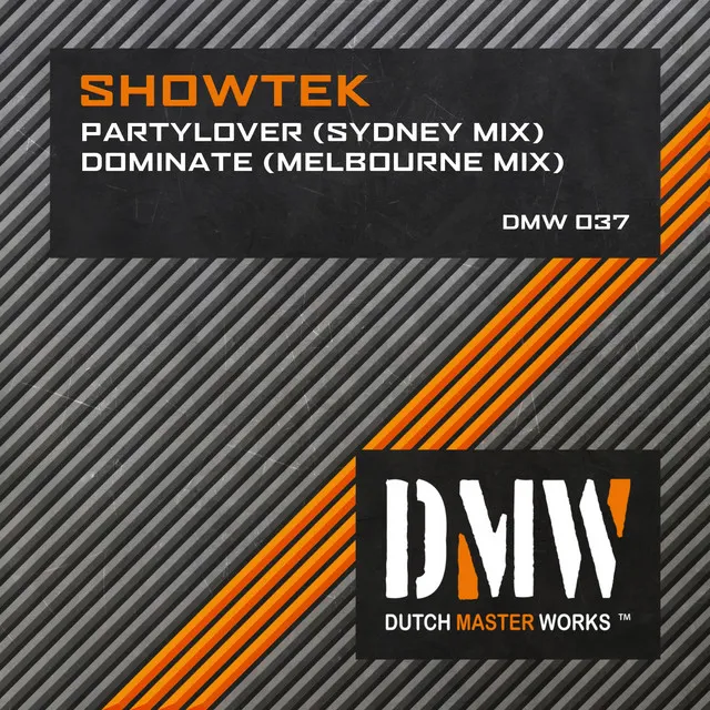Dominate - Melbourne Mix by Showtek - Hardstyle cover art