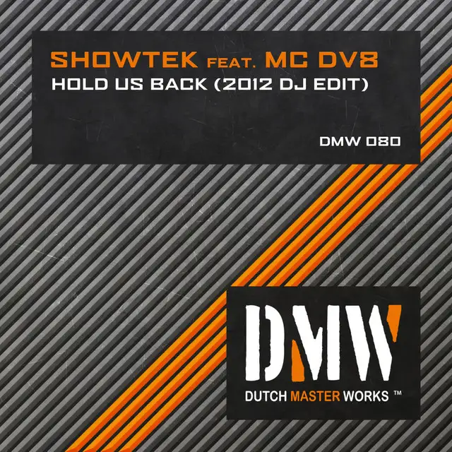 Hold Us Back - 2012 DJ Edit by Showtek, Mc DV8 - Hardstyle cover art