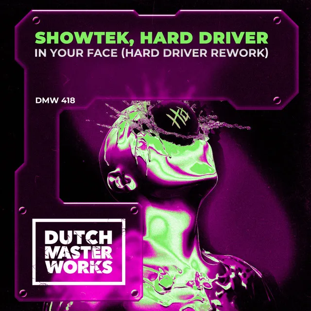 In Your Face - Hard Driver Rework by Showtek, Hard Driver - Hardstyle cover art