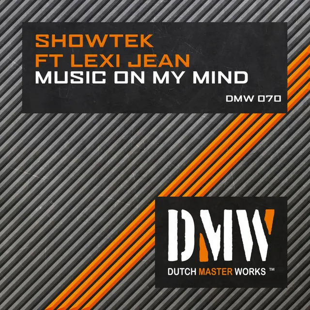 Music on My Mind by Showtek, Lexi Jean - Hardstyle cover art