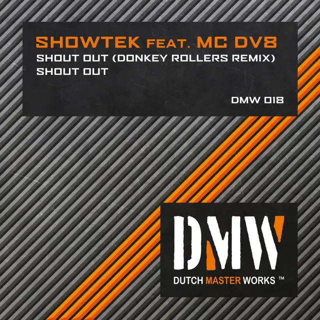 Shout Out - Donkey Rollers Remix by Showtek, Donkey Rollers, Mc DV8 - Hardstyle cover art