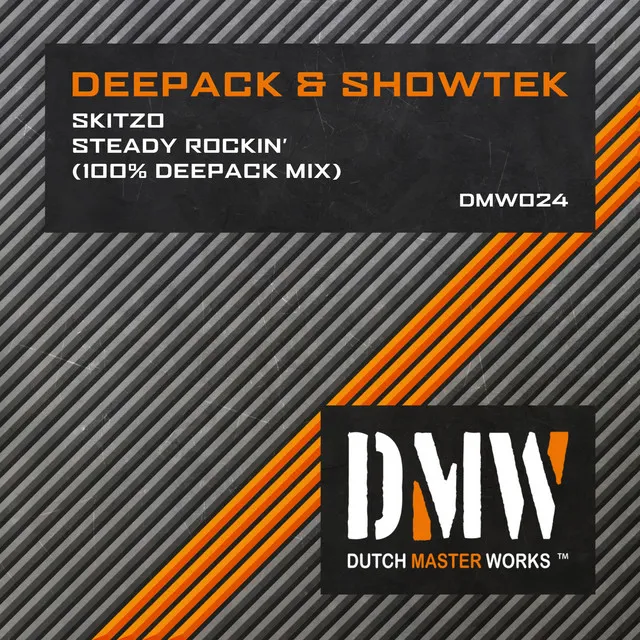Steady Rockin' - 100% Deepack Mix by Showtek, Deepack - Hardstyle cover art