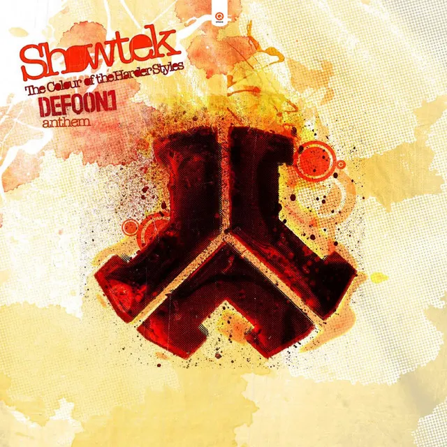 The Colour Of The Harder Styles by Showtek - Hardstyle cover art