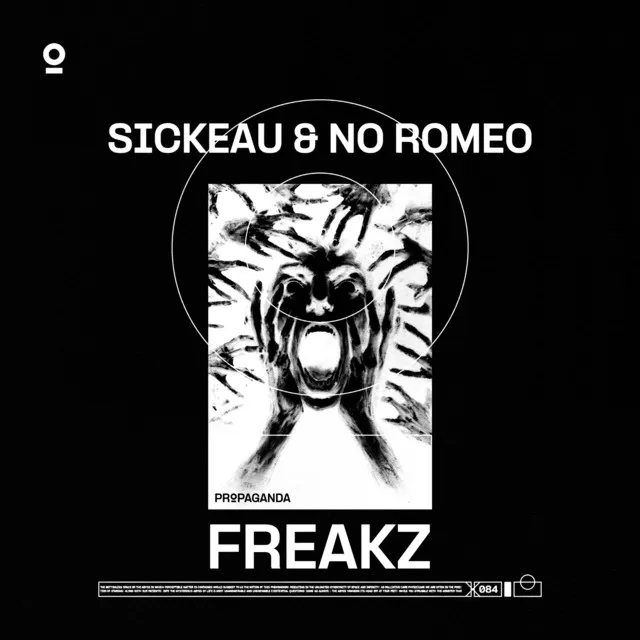 FREAKZ by SICKEAU, NO ROMEO - Hard Techno cover art