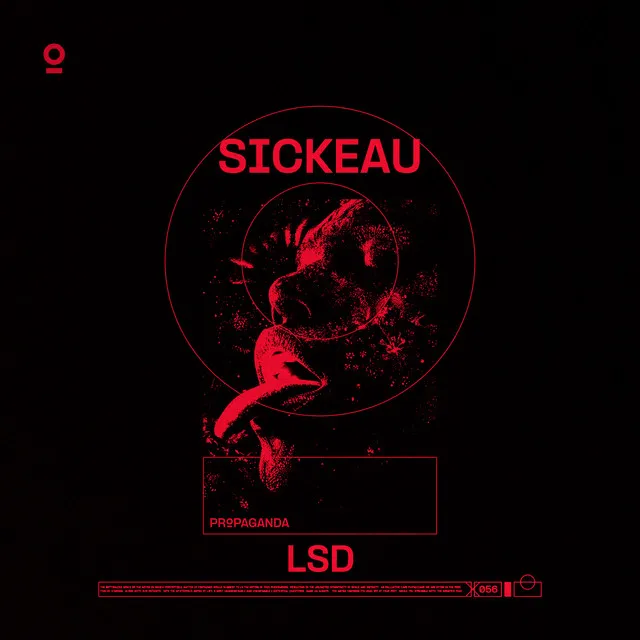 LSD by SICKEAU - Hard Techno cover art