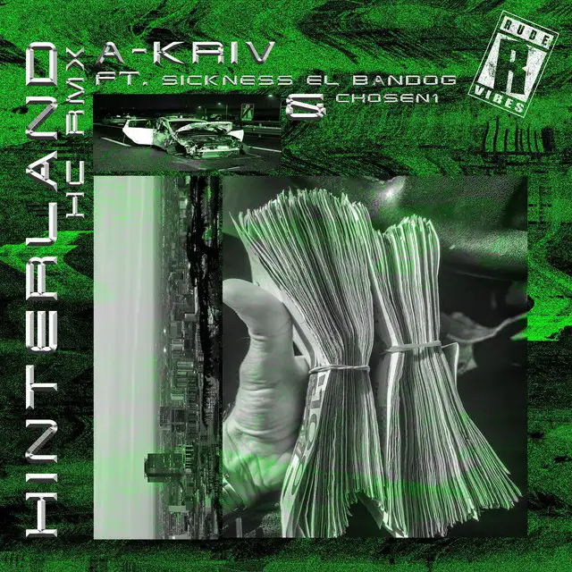 HINTERLAND HC - Remix by Sickness El Bandog, A-Kriv, Chosen1 - Frenchcore cover art