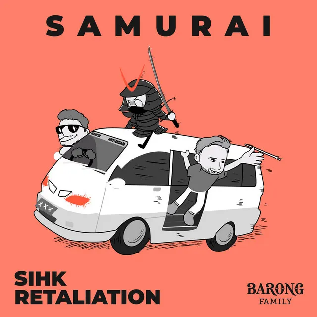 Samurai by Sihk, Retaliation - Hardcore cover art
