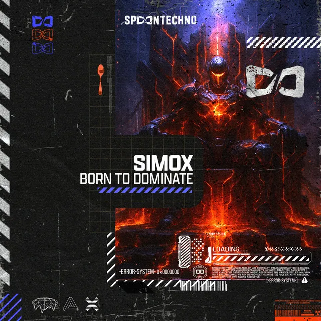 Born To Dominate by Simox - Hard Techno cover art